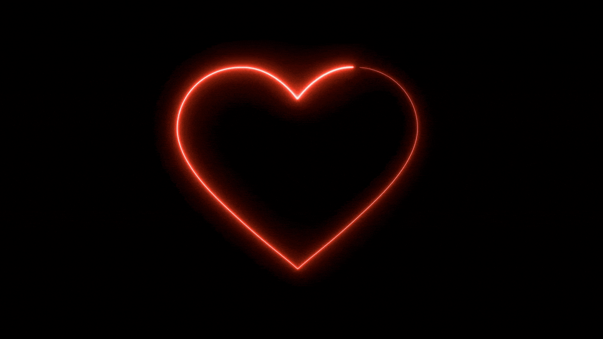 black Happy Valentines Day Gif 2024