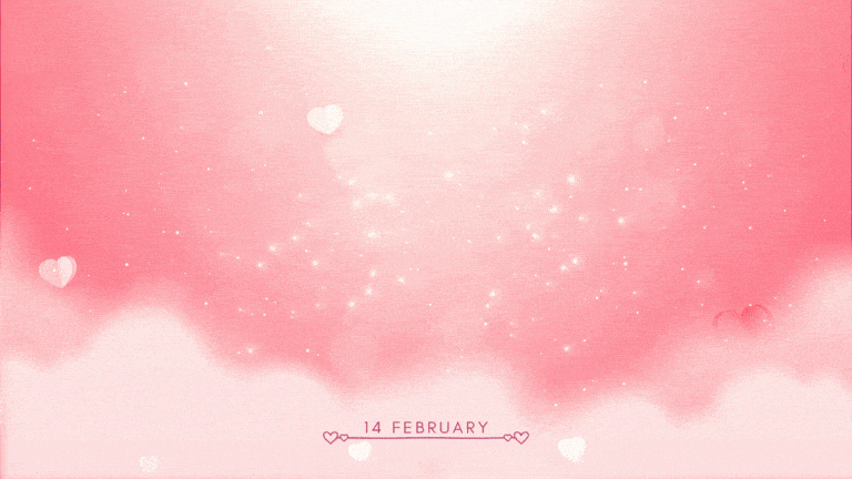 happy Valentine's Day 2024 Free Download gif-min