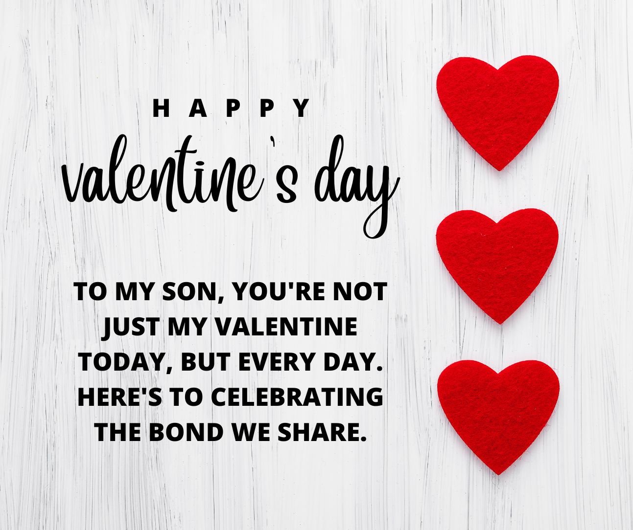 Best Valentines Day Wishes 2024 For Son