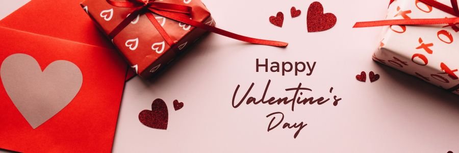 Elegant Happy Valentines Day Cover Photo