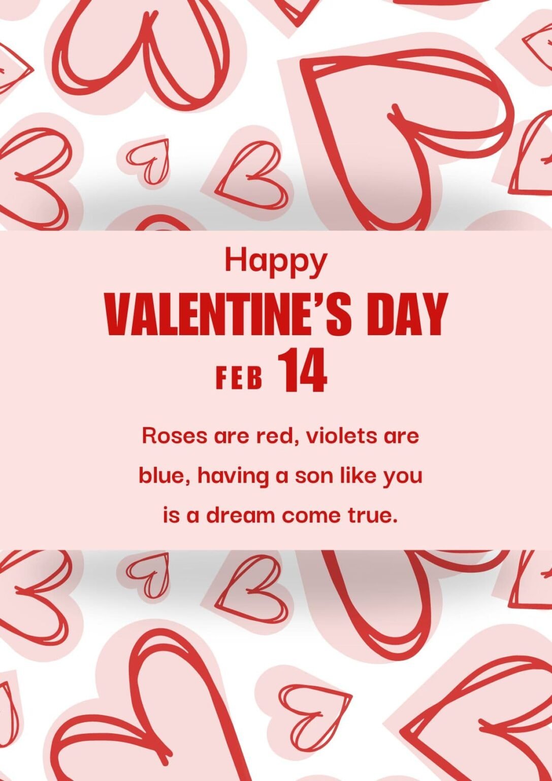 120+ Happy Valentine’s Day Wishes for Son - iPhone2Lovely 