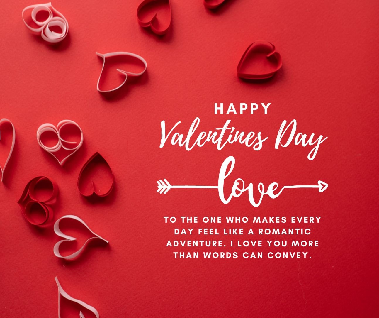 Valentine's day to sales wife