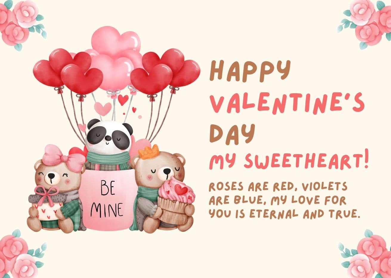 Happy Valentines Day Wishes For Sweet Girlfriend 2024 Min
