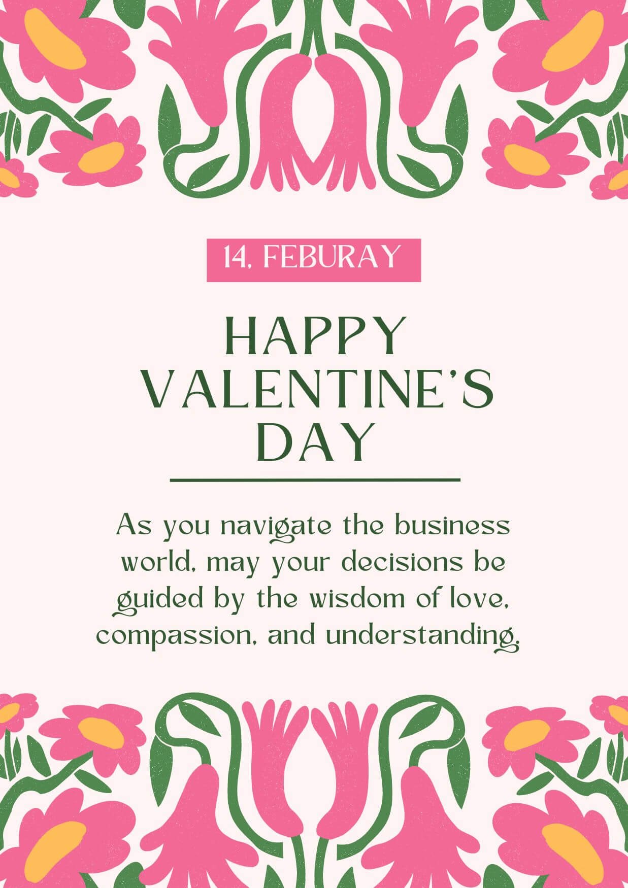 Happy Valentine's Day Messages For Bussniess 2024
