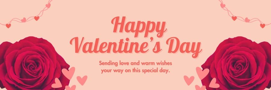 Happy Valentines Day Timeline Cover Banner For Fb Hd Free Download