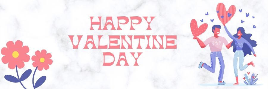 Modern Happy Valentine's Day Cover Photo