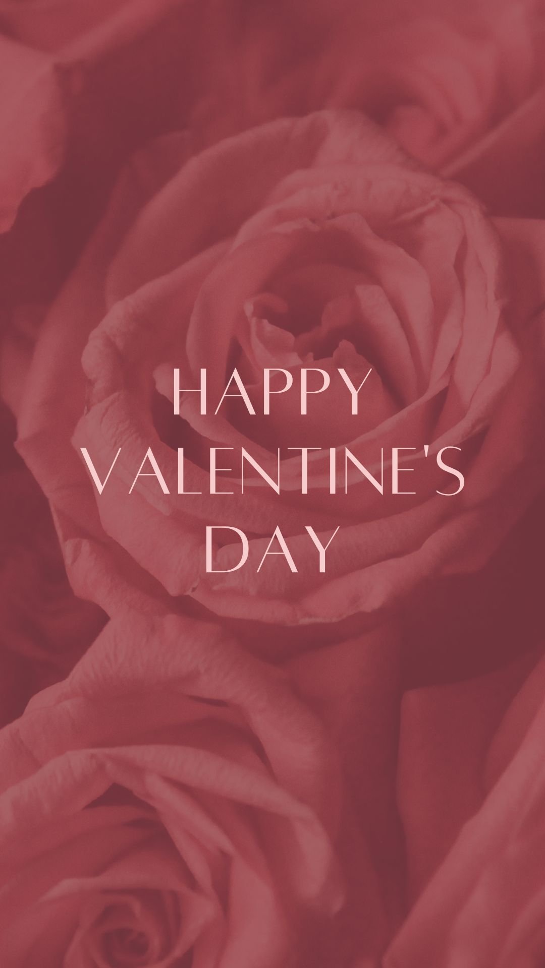 Pink Happy Valentine's Day IPhone Wallpaper Free Download Min