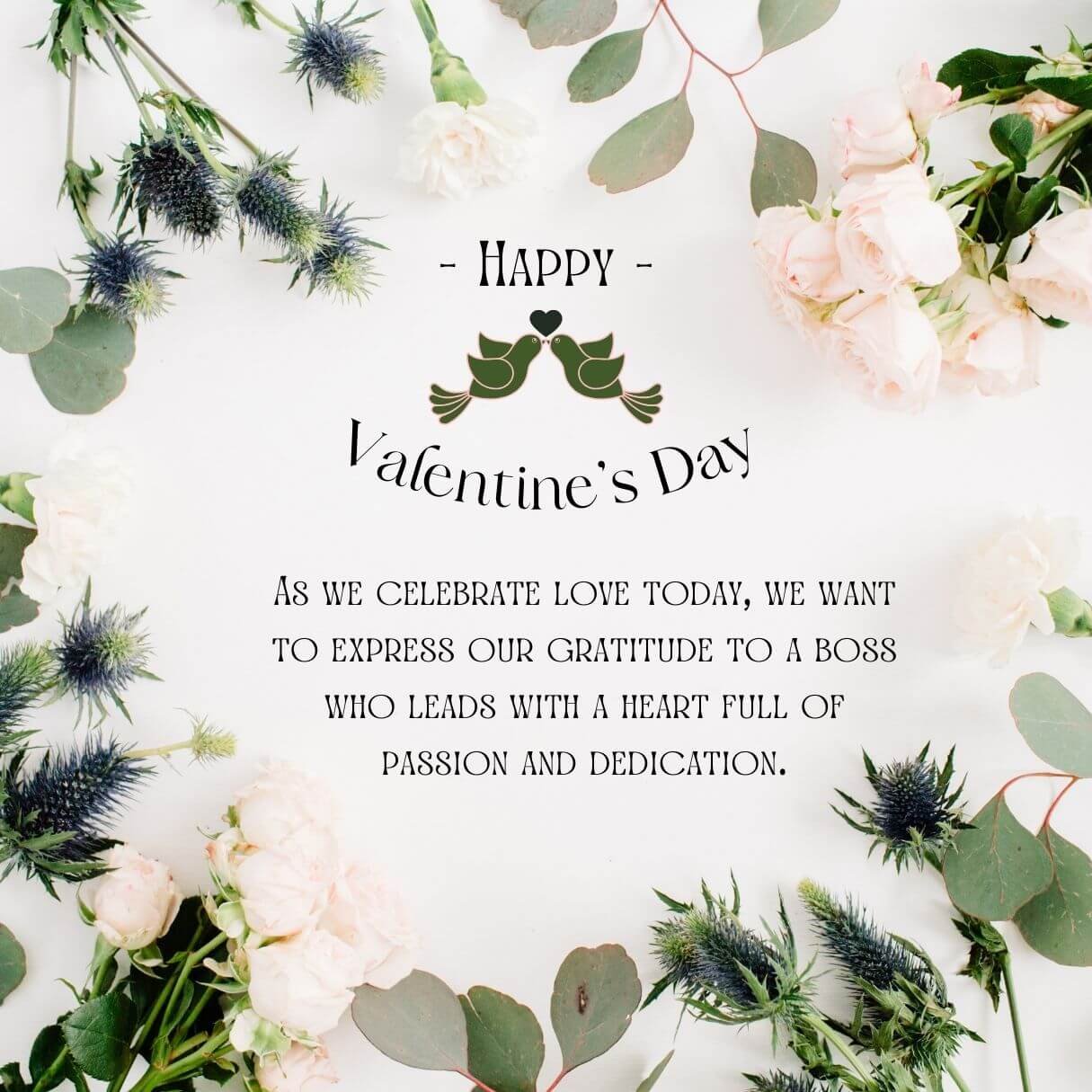 Valentine's Day Wishes For Boss 2024