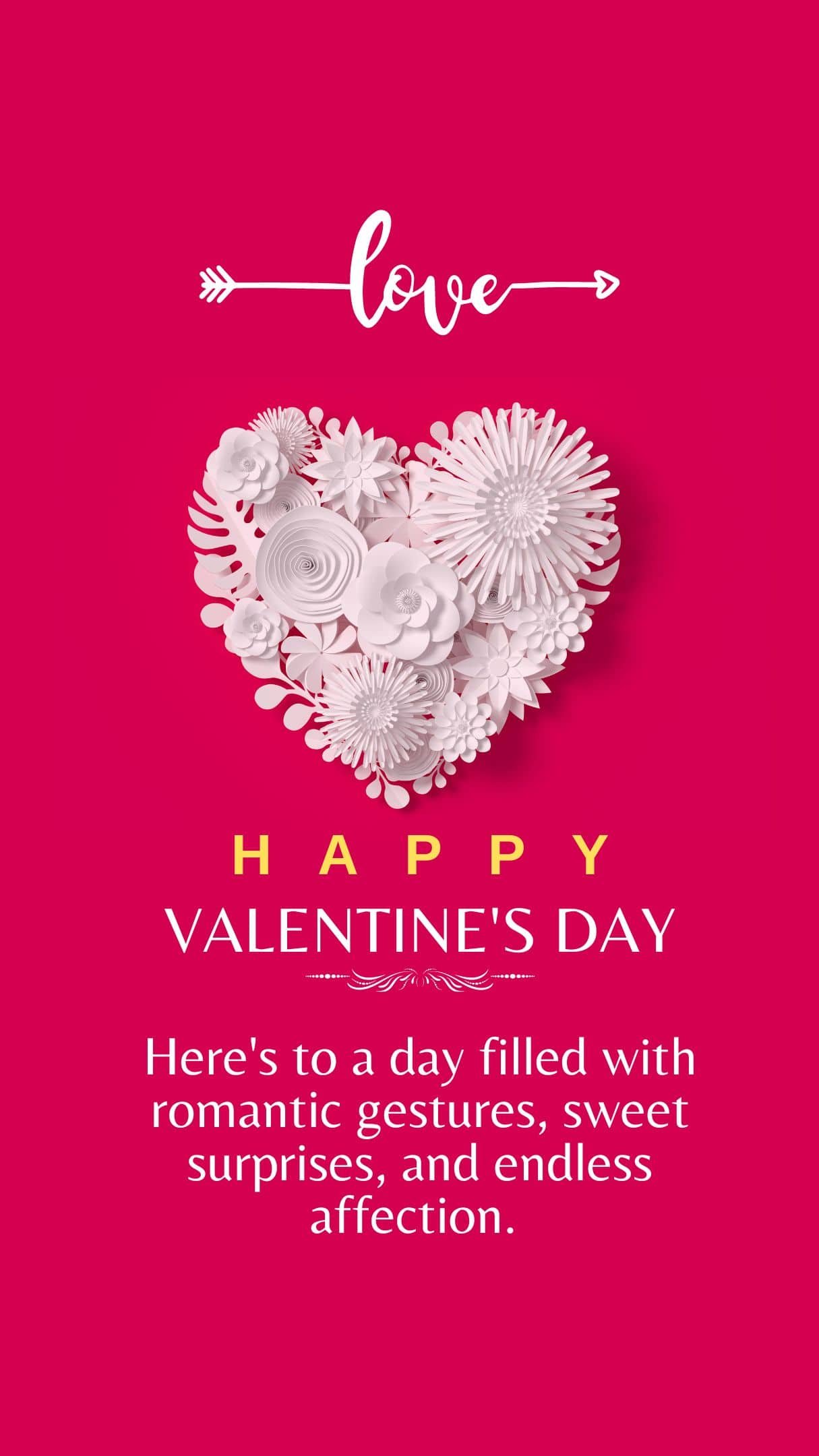 Pink Valentines Day Wishes For Girlfriend 2024 With Images Min
