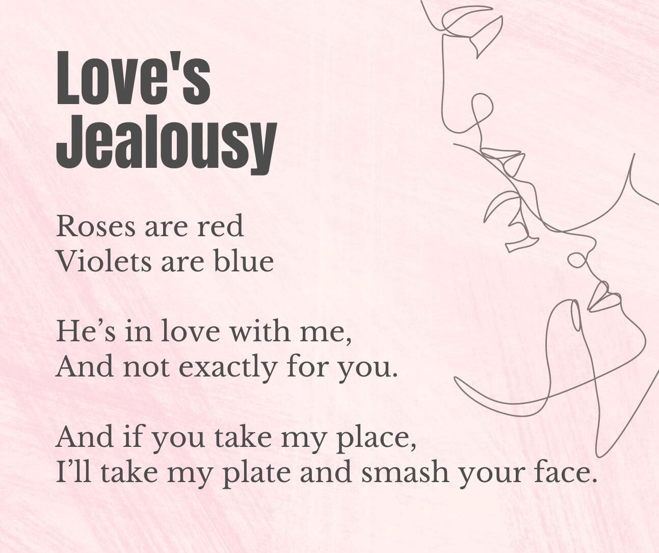 50+ Funny Love Poems to Make Her/Him Laugh (With Images) - iPhone2Lovely