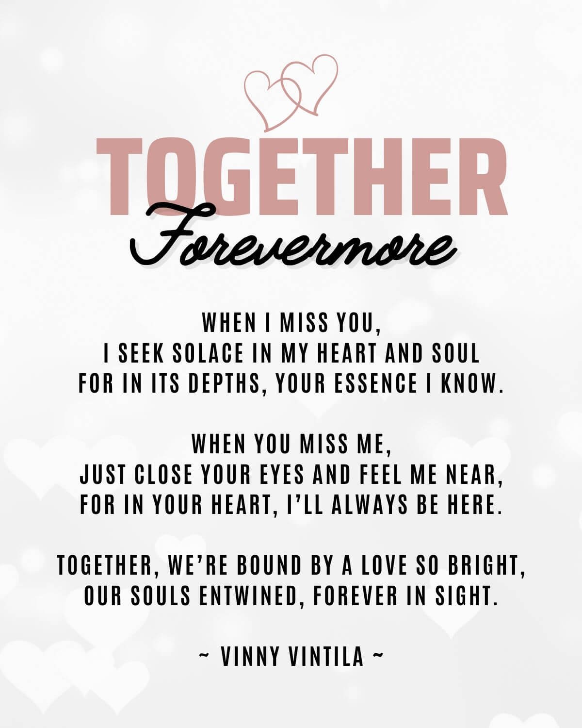 I Miss You Love Poems For Long Distance Relationships