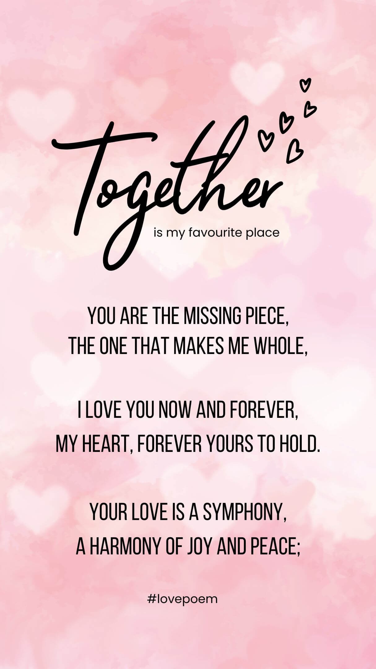 Love Poems To My Dear Girlfriend With Image