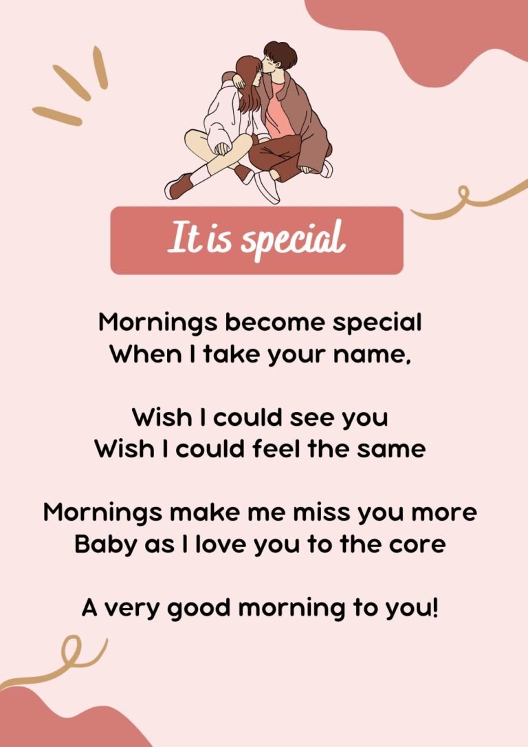 50+ Good Morning Love Poems For Him - iPhone2Lovely