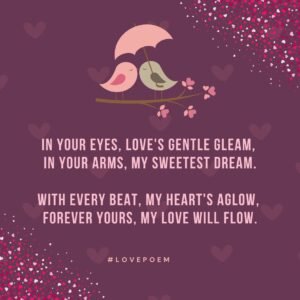 Read more about the article 50+ Cute Love Poems for Her (Girlfriend) With Images