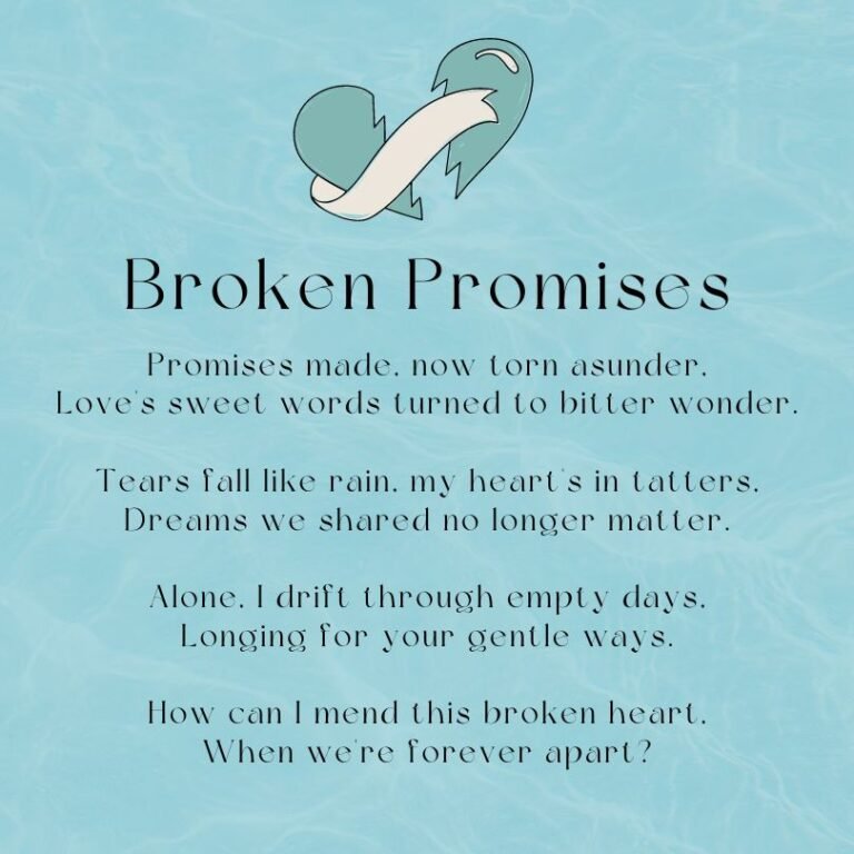 50+ Emotional Broken Heart Poems (With Images) iPhone2Lovely