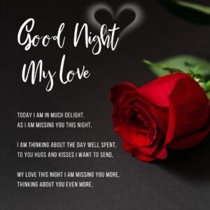 Read more about the article 60+ Good Night Love Poems For Him (Sweet Bedtime Poetry)