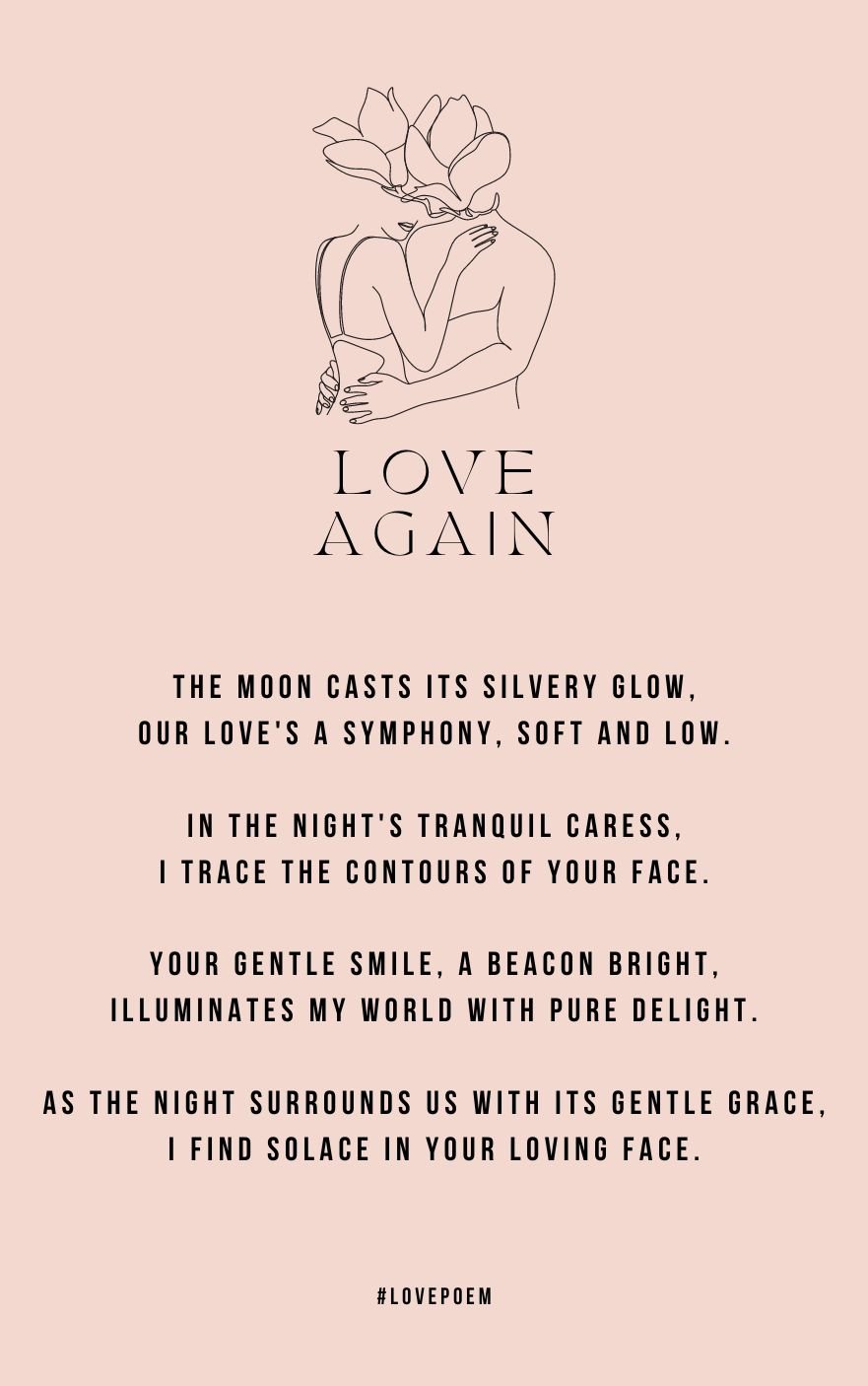 Heartfelt Good Night Love Poems For Her With Image