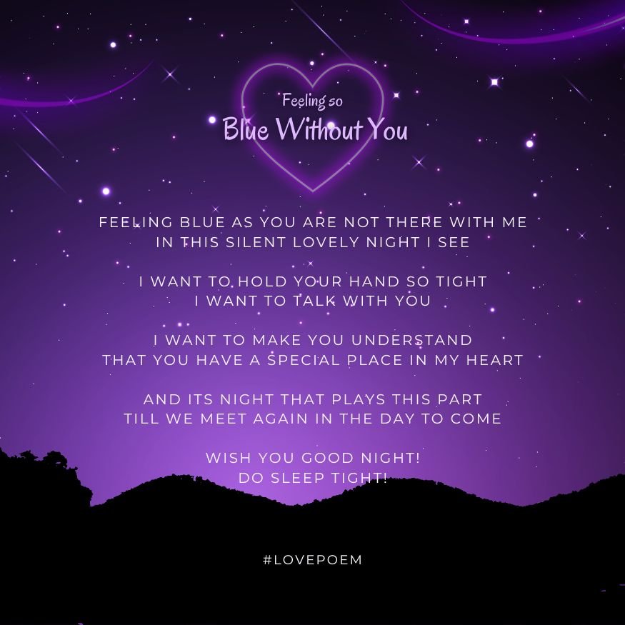 Meaningful Good Night Love Poems For Him