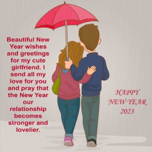 Read more about the article 25 Romantic Happy New Year 2024 Wishes for Girlfriend