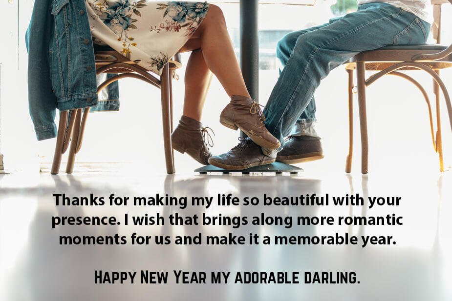 Happy New Year 2026 Wishes For My Darling
