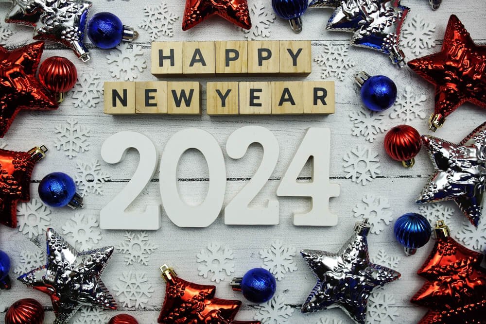 Happy New Year Wallpaper 2024
