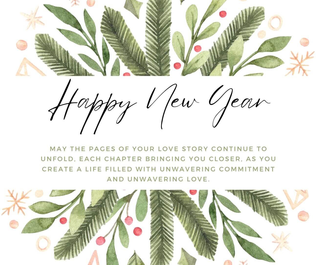 2025 New Year Wishes For Newly Married Couple