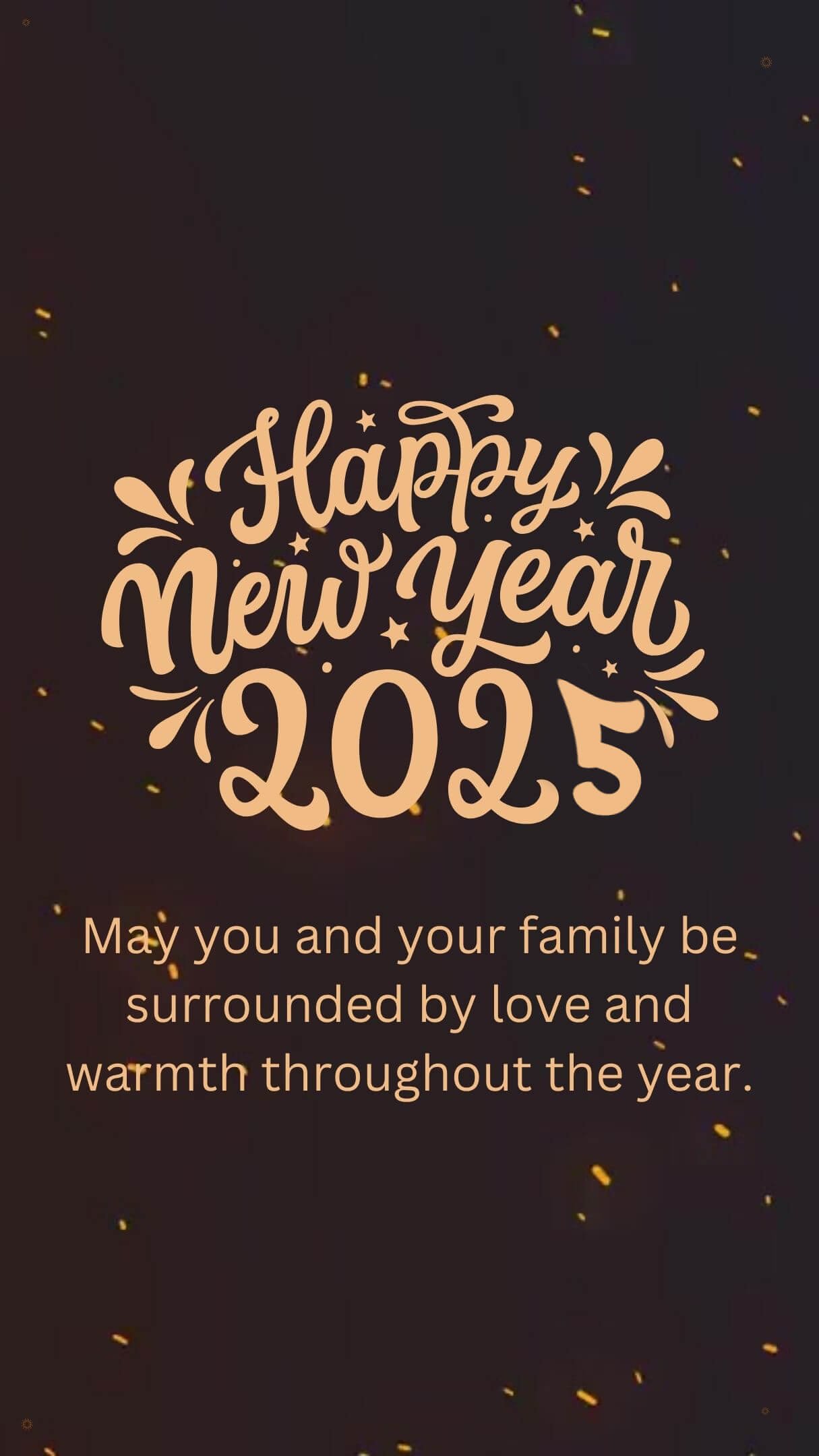 Black And Brown Happy New Year Wishes For Brother In Law 2025