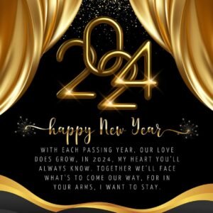 Read more about the article 30 Happy New Year Love Poems for Her 2024 With Images