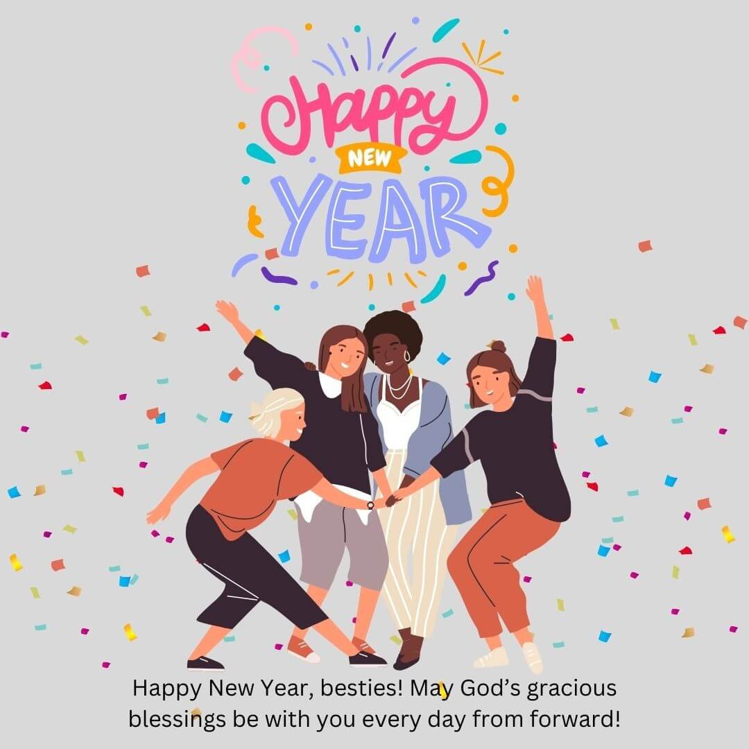 Happy 2025 New Year Wishes For Best Friend