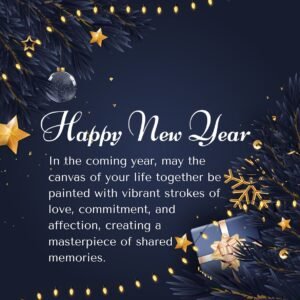 Read more about the article 50 Happy New Year 2025 Wishes for Newly Married Couples
