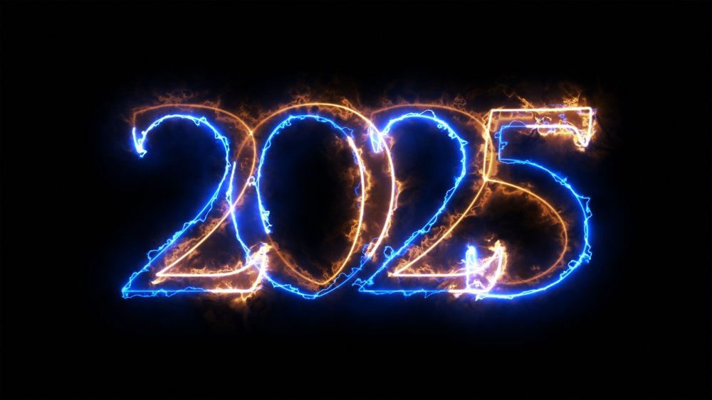 2025 Happy New Year Image Photo HD