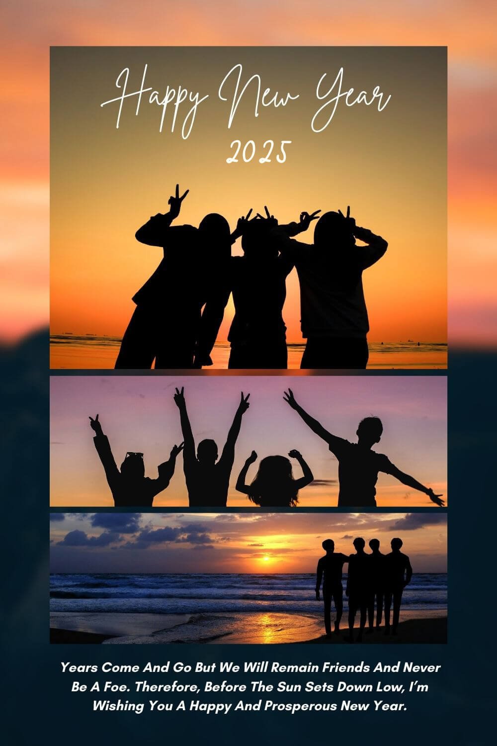 2025 Happy New Year Wishes For Bestie