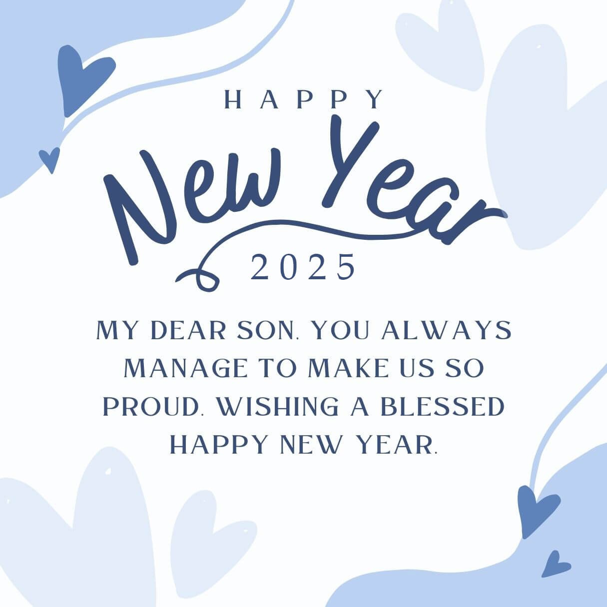 200 Happy New Year Wishes for Son 2025 (with Images) iPhone2Lovely