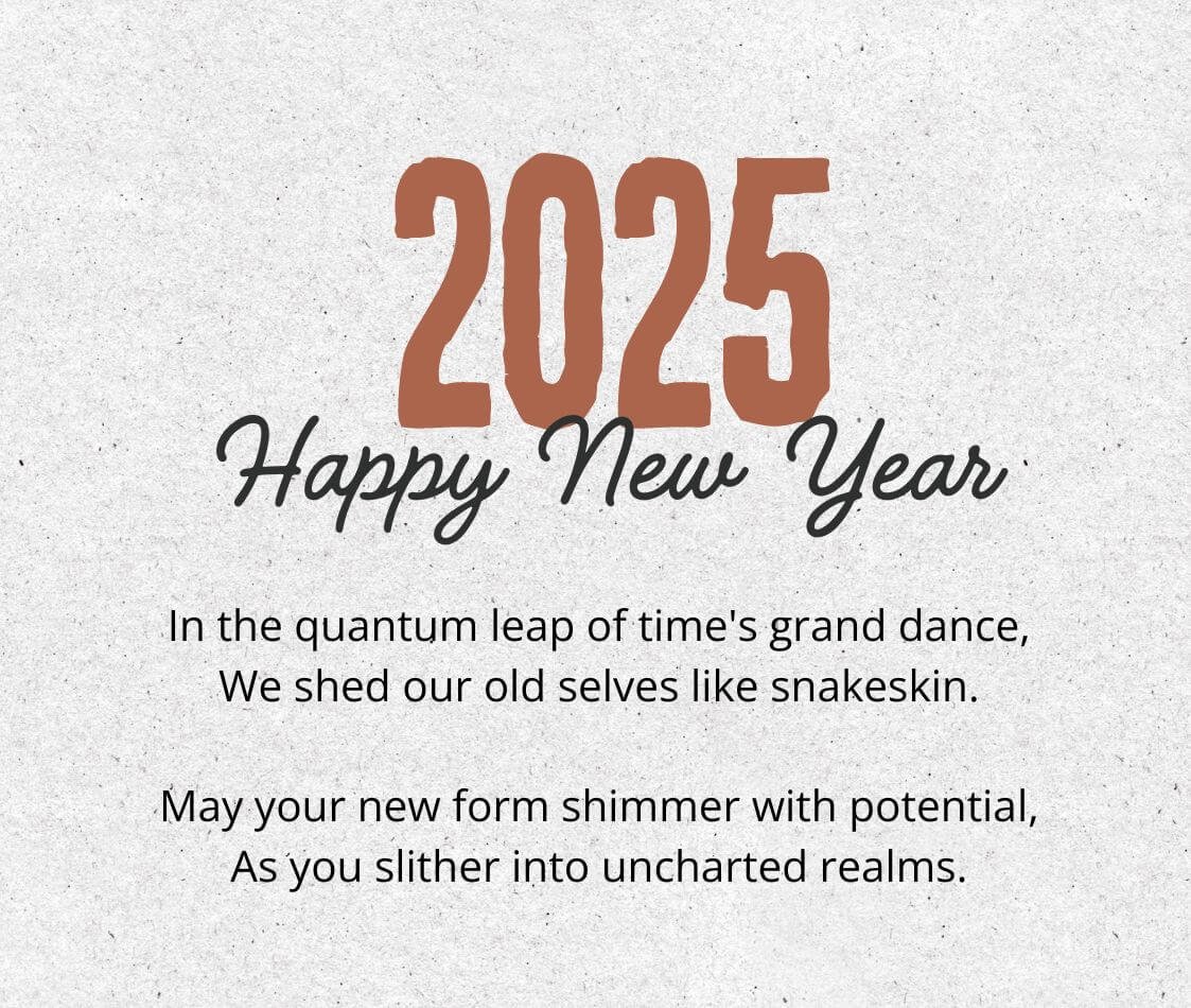 2025 Short New Year Poems For Friends And Family