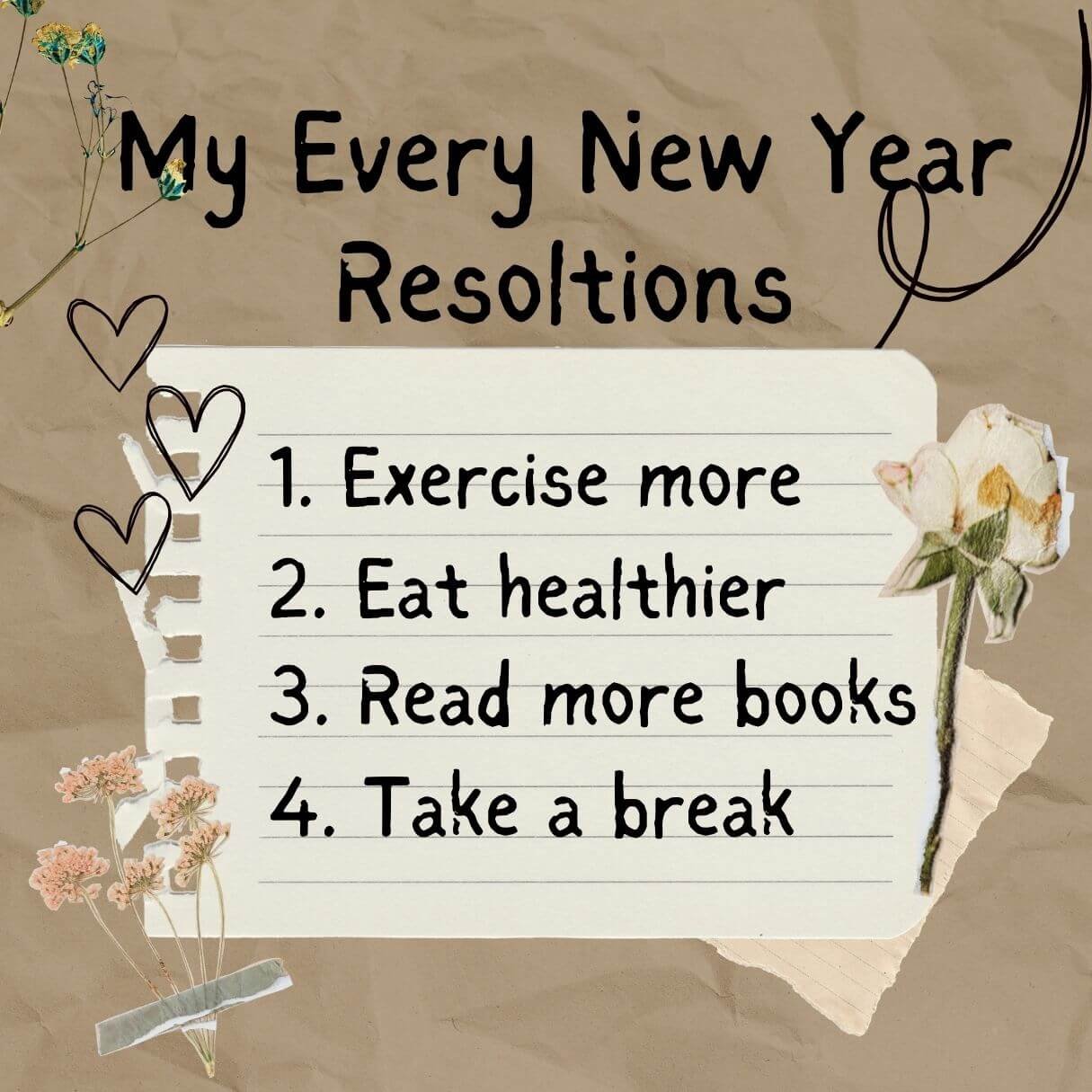 Funny Happy New Year Resolutions For 2025