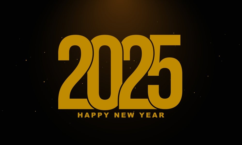 Happy 2025 New Year Wallpaper