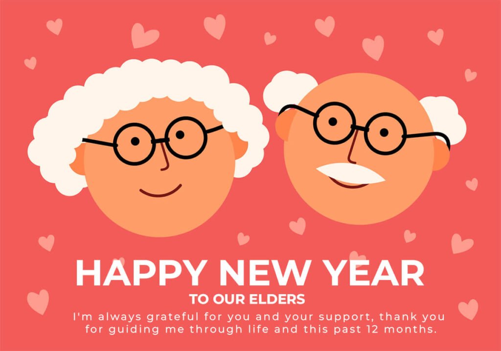 100 Happy New Year 2026 Wishes for Seniors (With Images) - iPhone2Lovely
