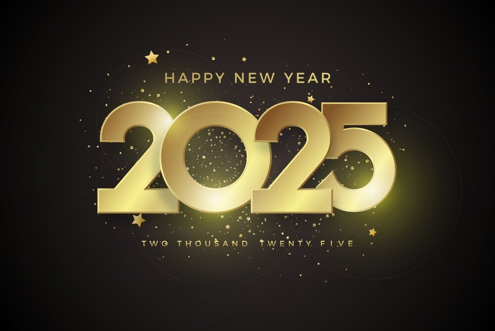 Read more about the article 200+ Happy New Year Background Images 2025 (HD) Free Download