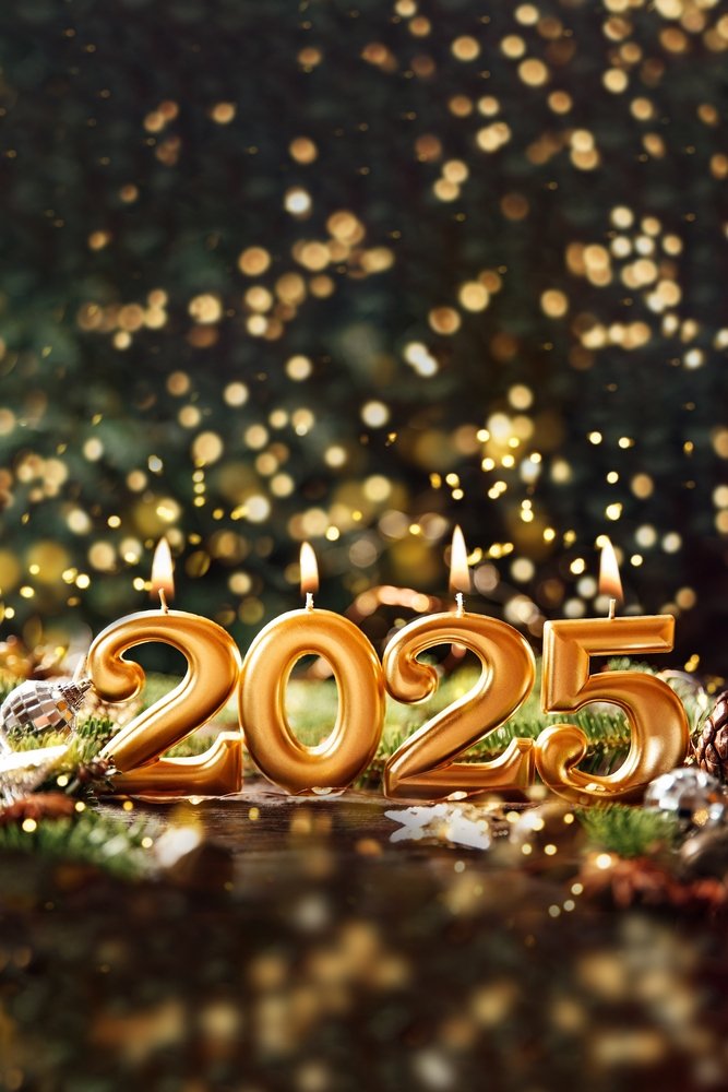 Happy New Year 2025 Iphone Wallpaper