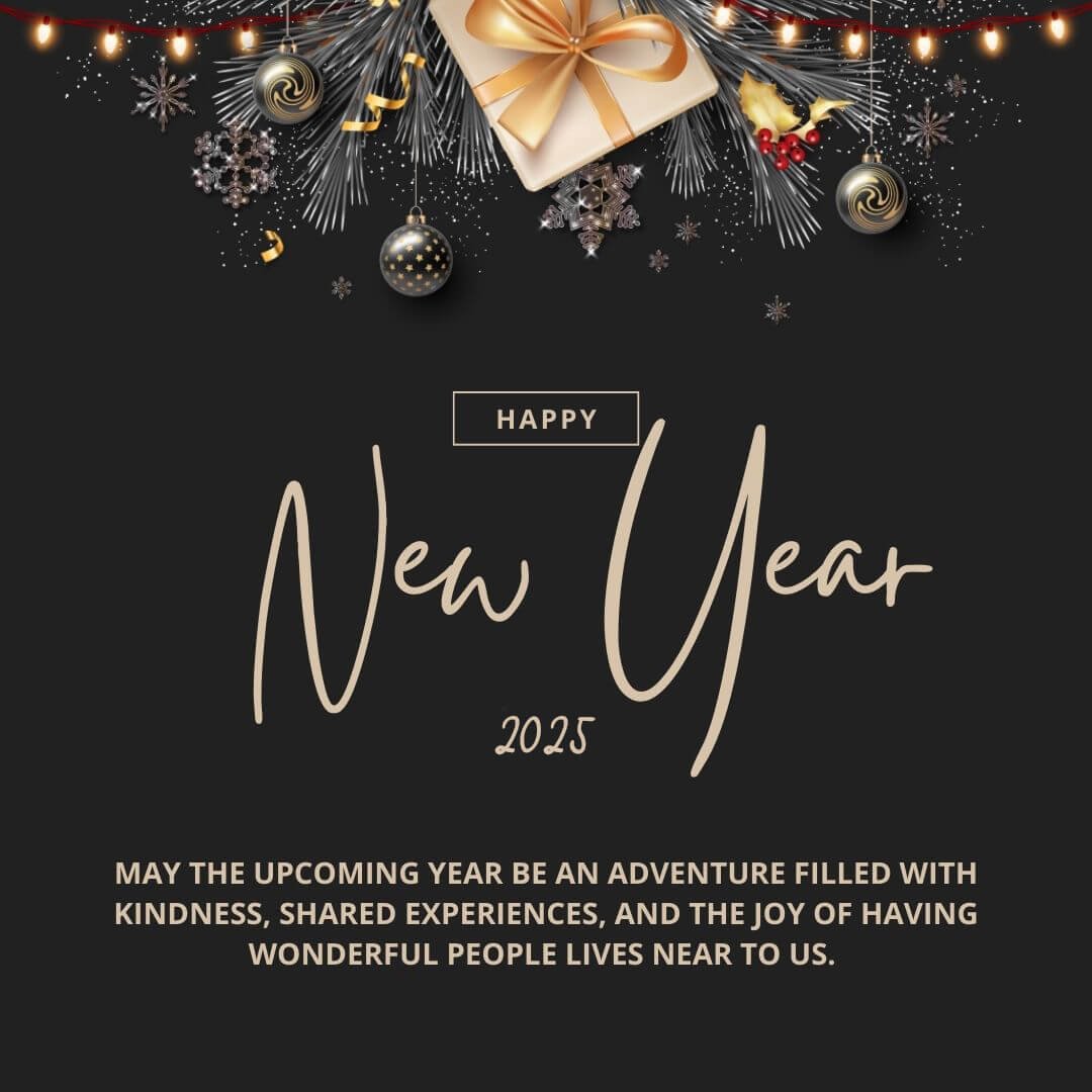 Happy New Year Wishes 2025 For Neighbors