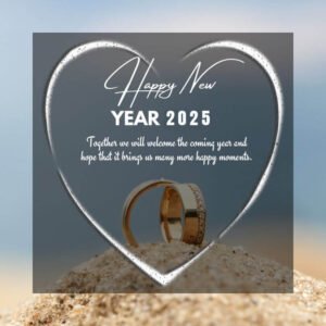 Read more about the article 60+ Happy New Year 2025 Wishes for Fiancé (with Romantic Images)