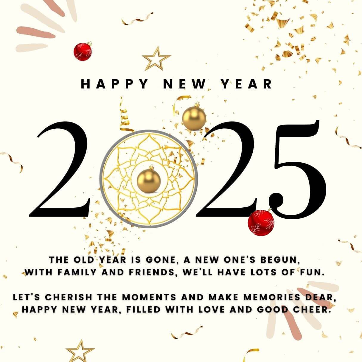 Short New Year 2025 Poems For Friends And Family Status