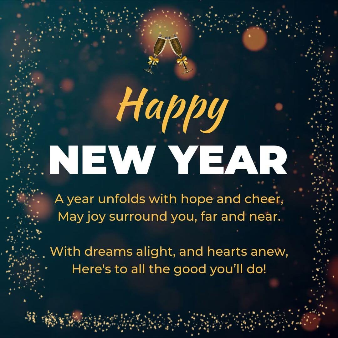 Short New Year Poems For Friends And Family 2025