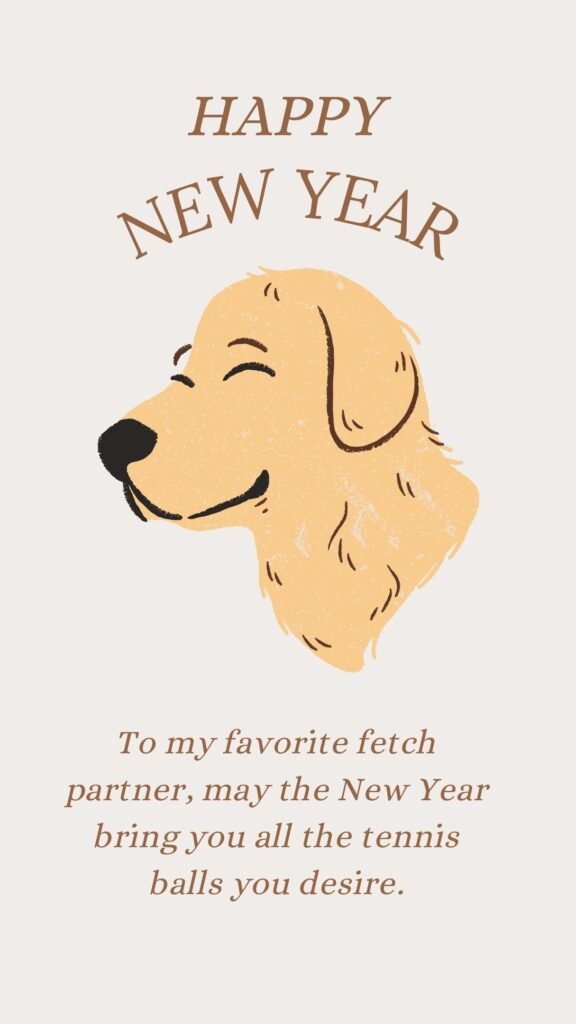 100 Happy New Year 2026 Dog Images Quotes and Memes - iPhone2Lovely