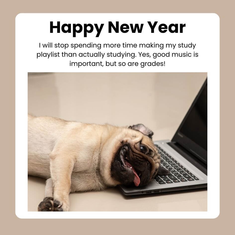 2025 Funny New Year Resolutions For Students