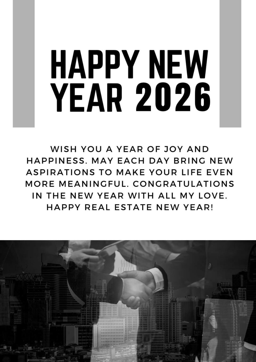 100 Real Estate New Year Quotes and Wishes (2026) - iPhone2Lovely
