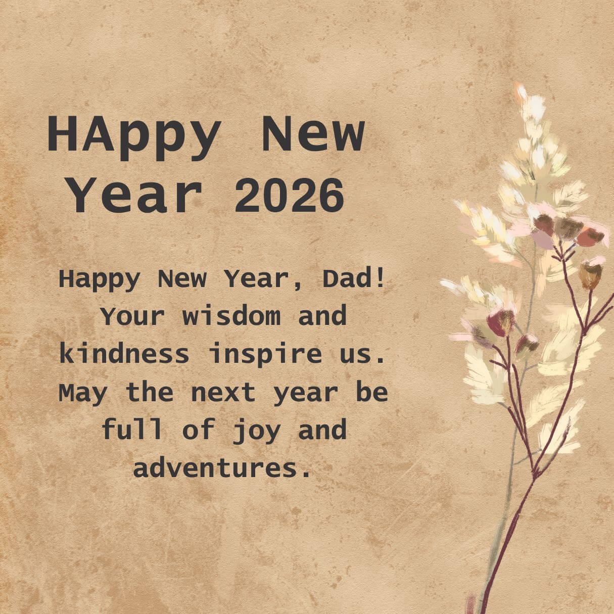 Modern Happy New Year For My Father In Law 2026