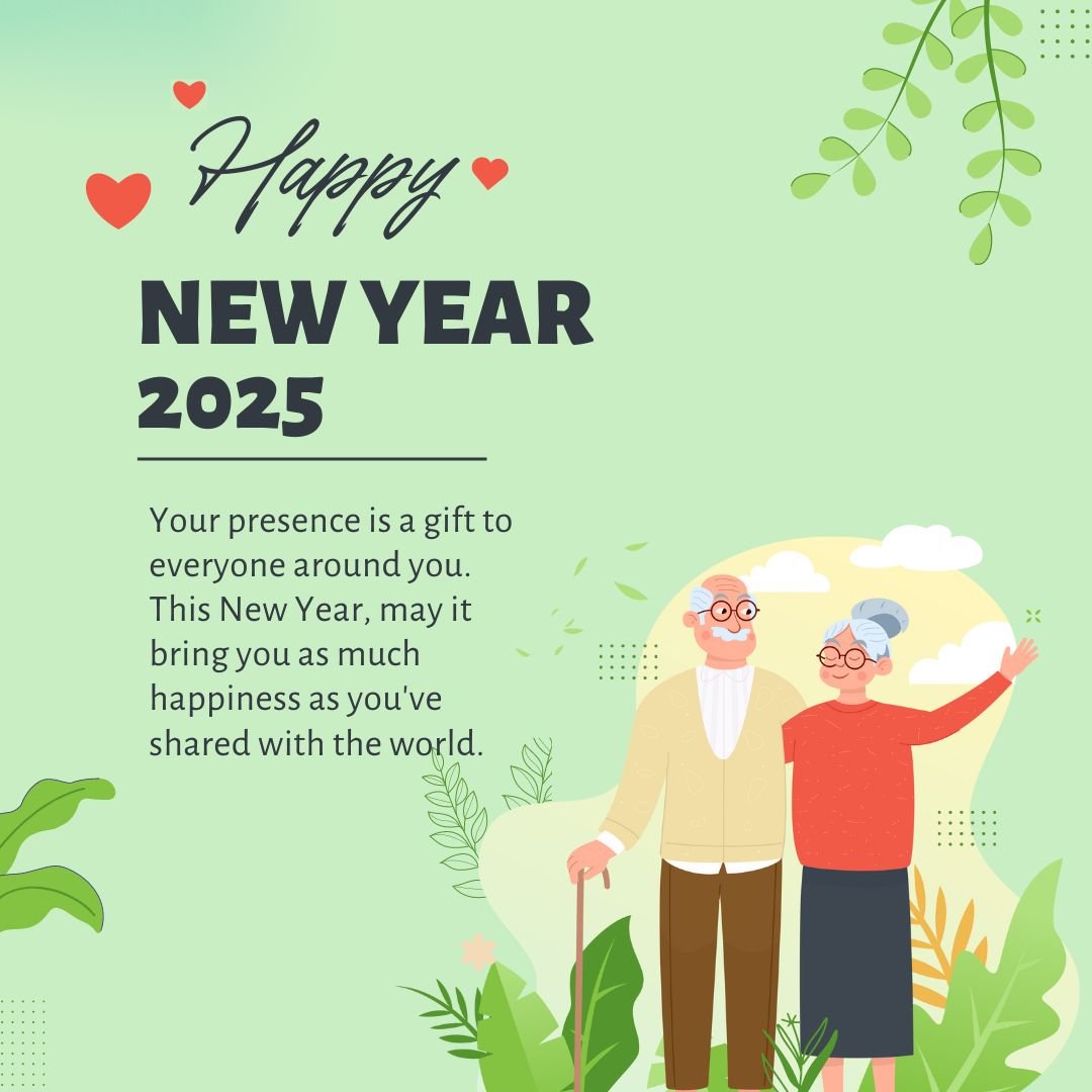 New Year Wishes For Senior 2025