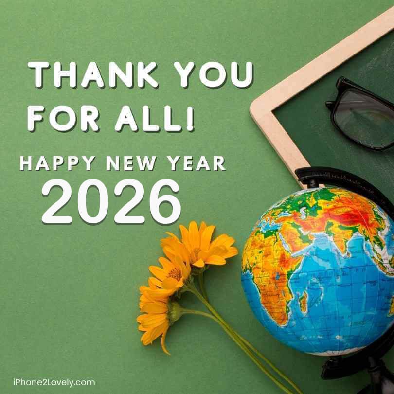 Thank You To Your Teacher On Happy New Year 2026