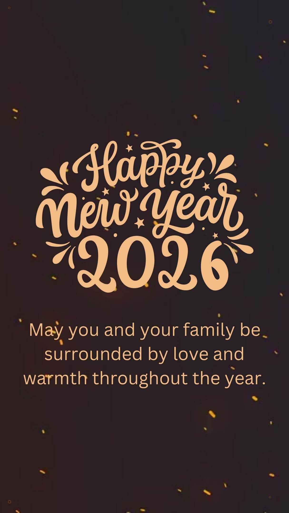 Black And Brown Happy New Year Wishes For Brother In Law 2026